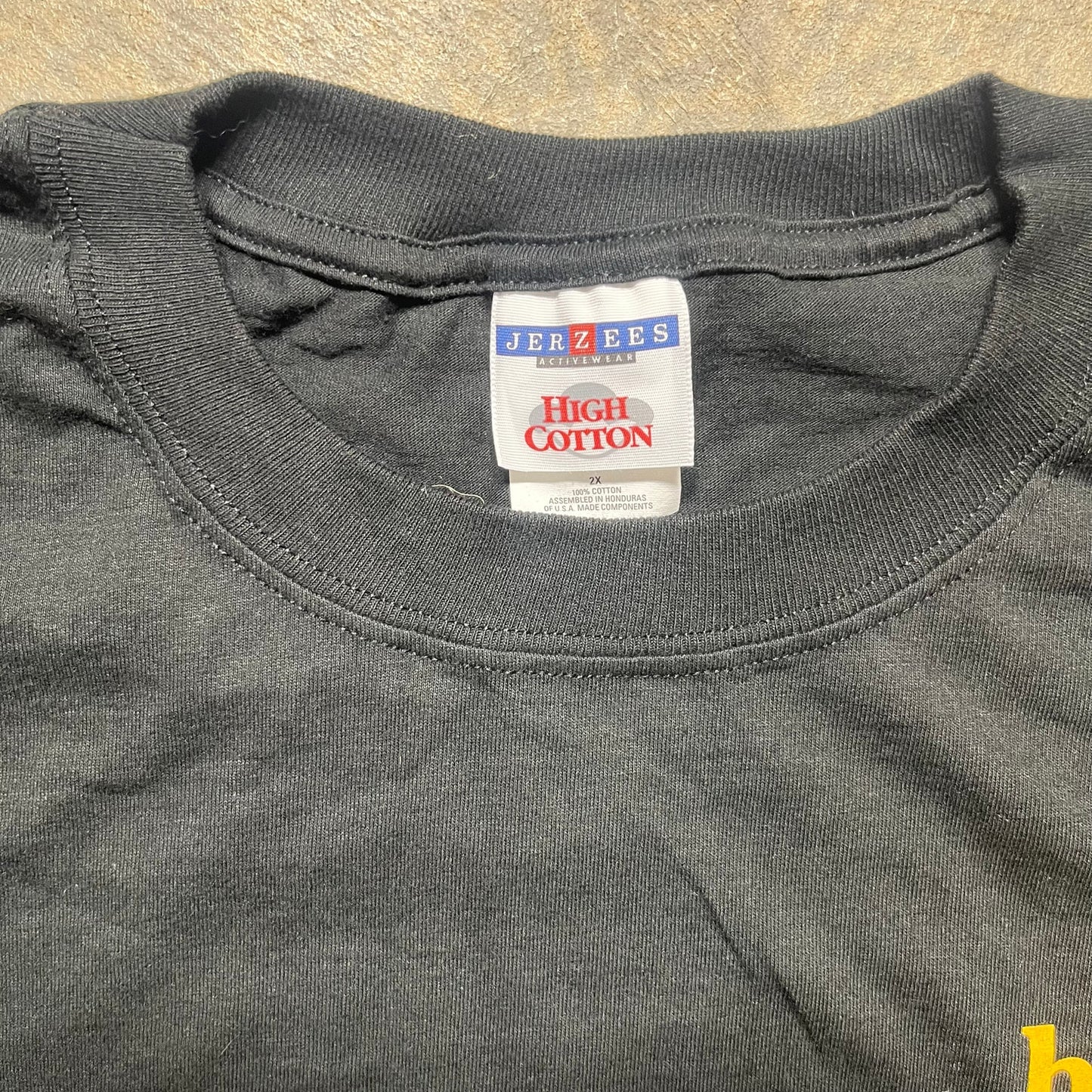 Vintage Blast Stage Crew T-shirt 2XL Jerzees High Cotton T