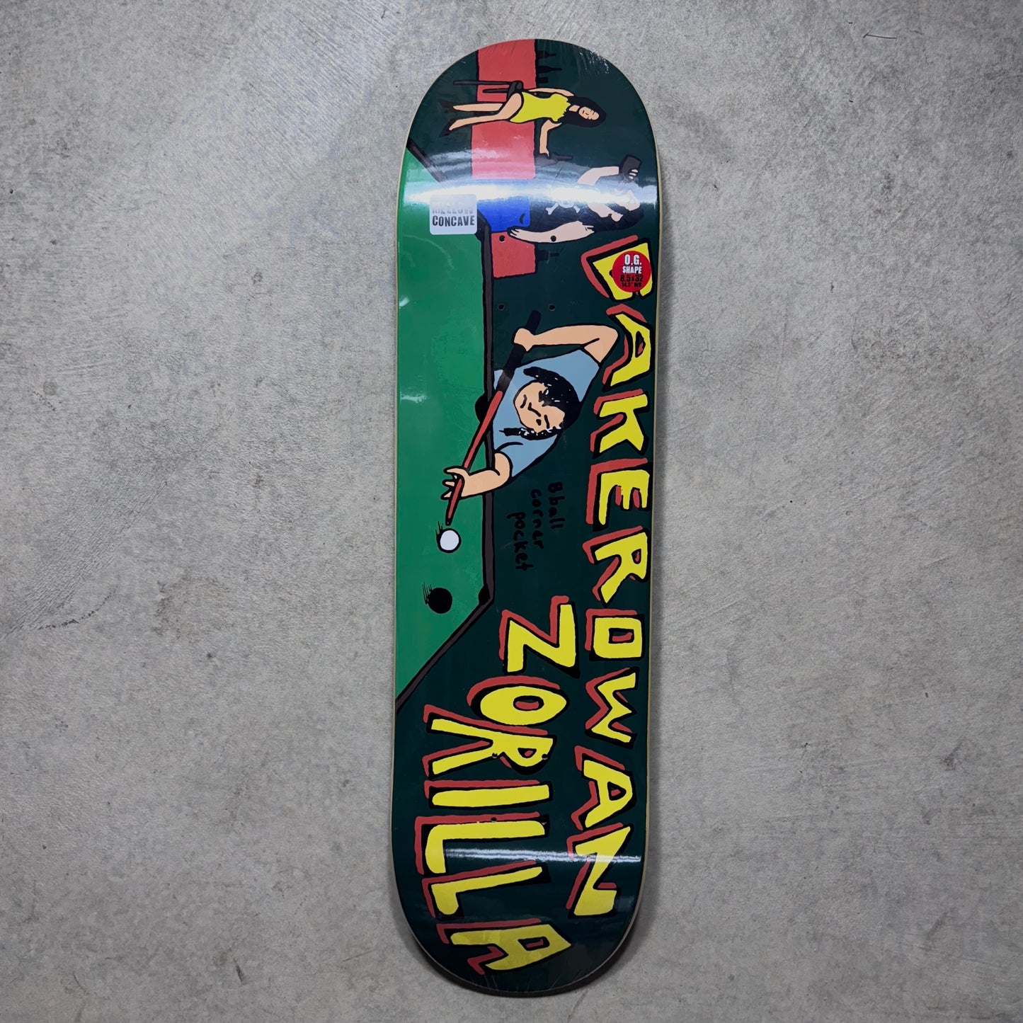 Baker Rowan Zorilla 8 Ball Corner Pocket 8.5