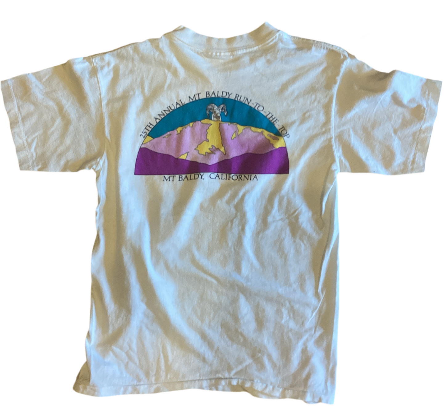 T-Shirt, Vintage Mt Baldy T Large