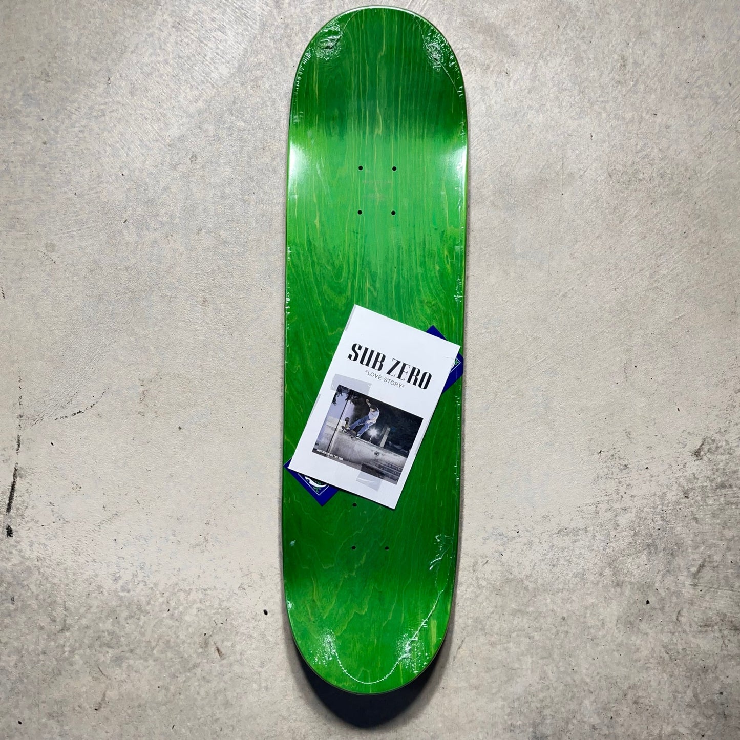 Subzero Real Life Screenprinted Deck 8.75