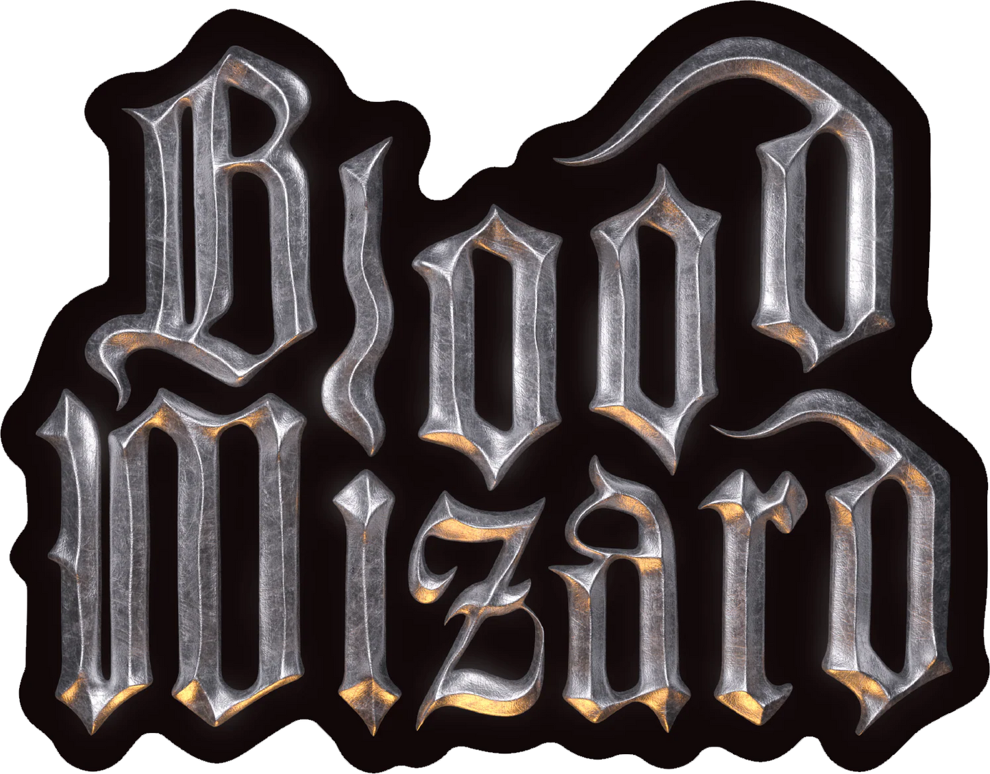 Blood Wizard Outer Realm Sticker 5" X 4.64"