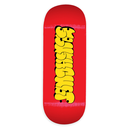 SLUSHCULT "THROWIE" FINGERBOARD DECK (RED)