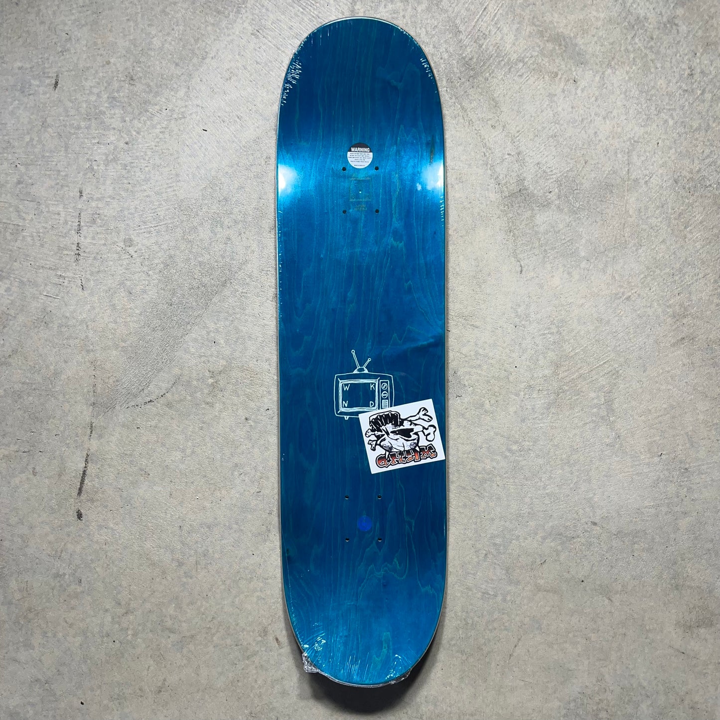 WKND Logo Deck Black 8.375"