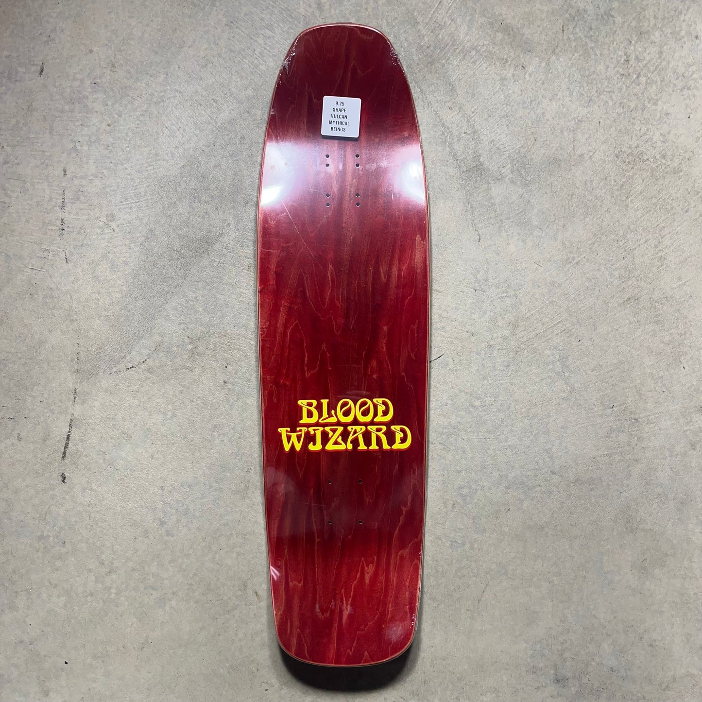 Blood Wizard Vulcan Sicle 9.25 Deck