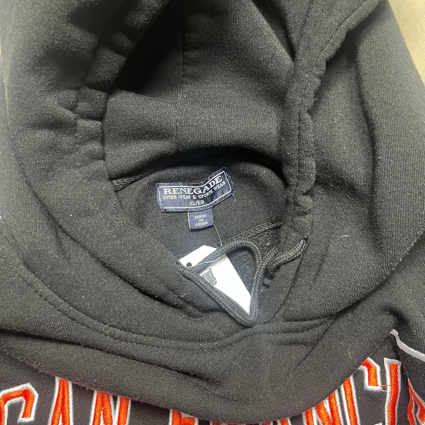 SF Giants Baseball Hoodie Size XL
