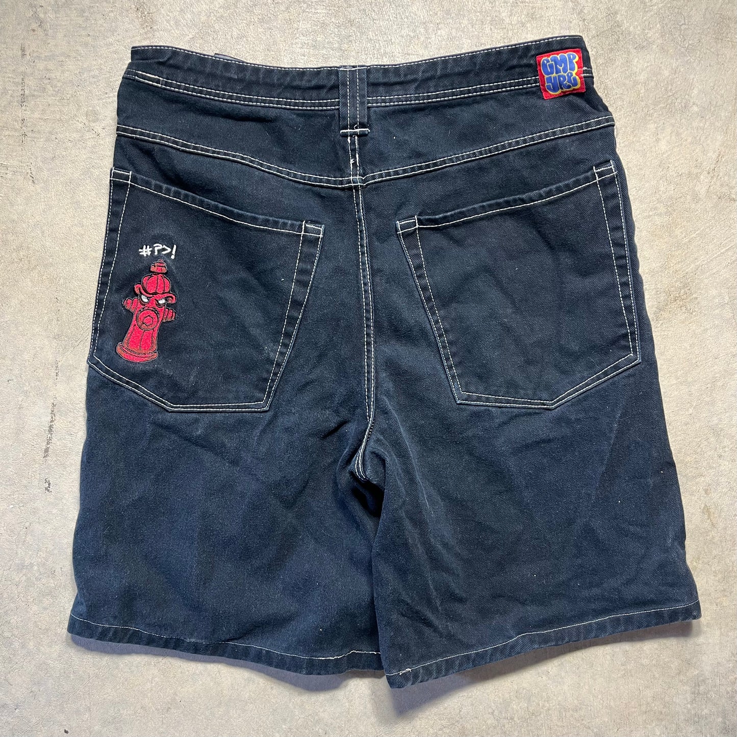 Empyre Black Denim Shorts Size 38
