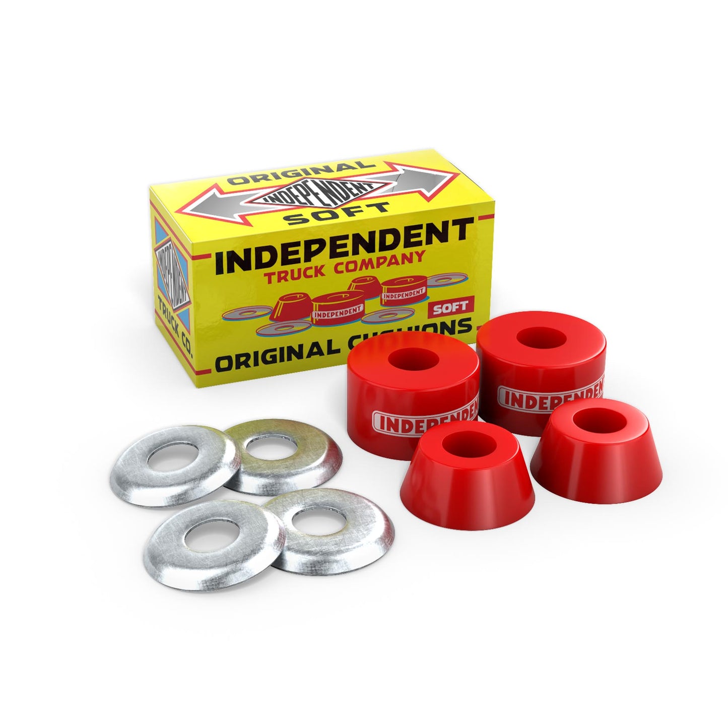 Independent Genuine Parts Standard Conical Cushions Soft Red 88