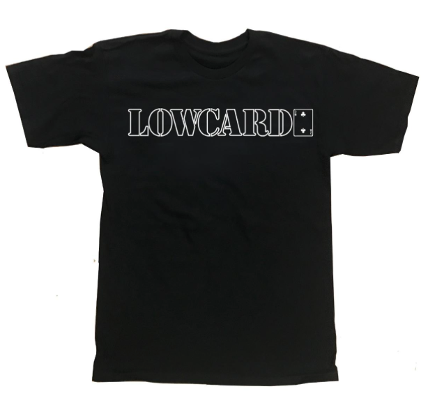 T-Shirt, Low Card Outline T
