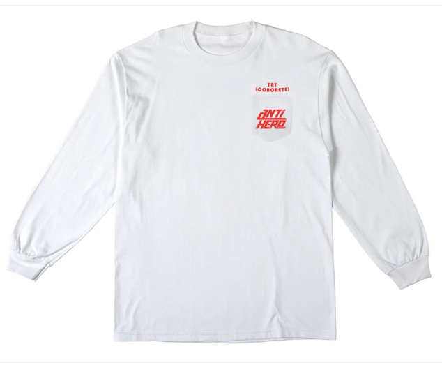 Anti-Hero Try Concrete Long-sleeve T-Shirt