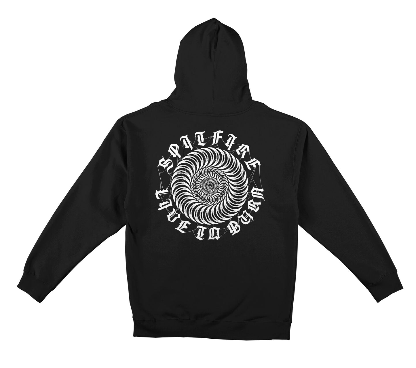 Spitfire Classic Web Black Hoodie
