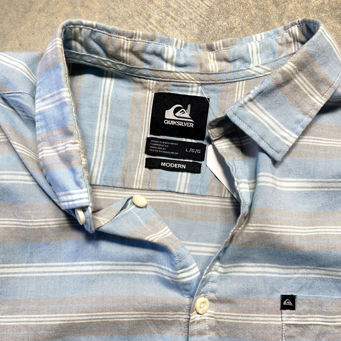 Quicksilver Polo Size Large