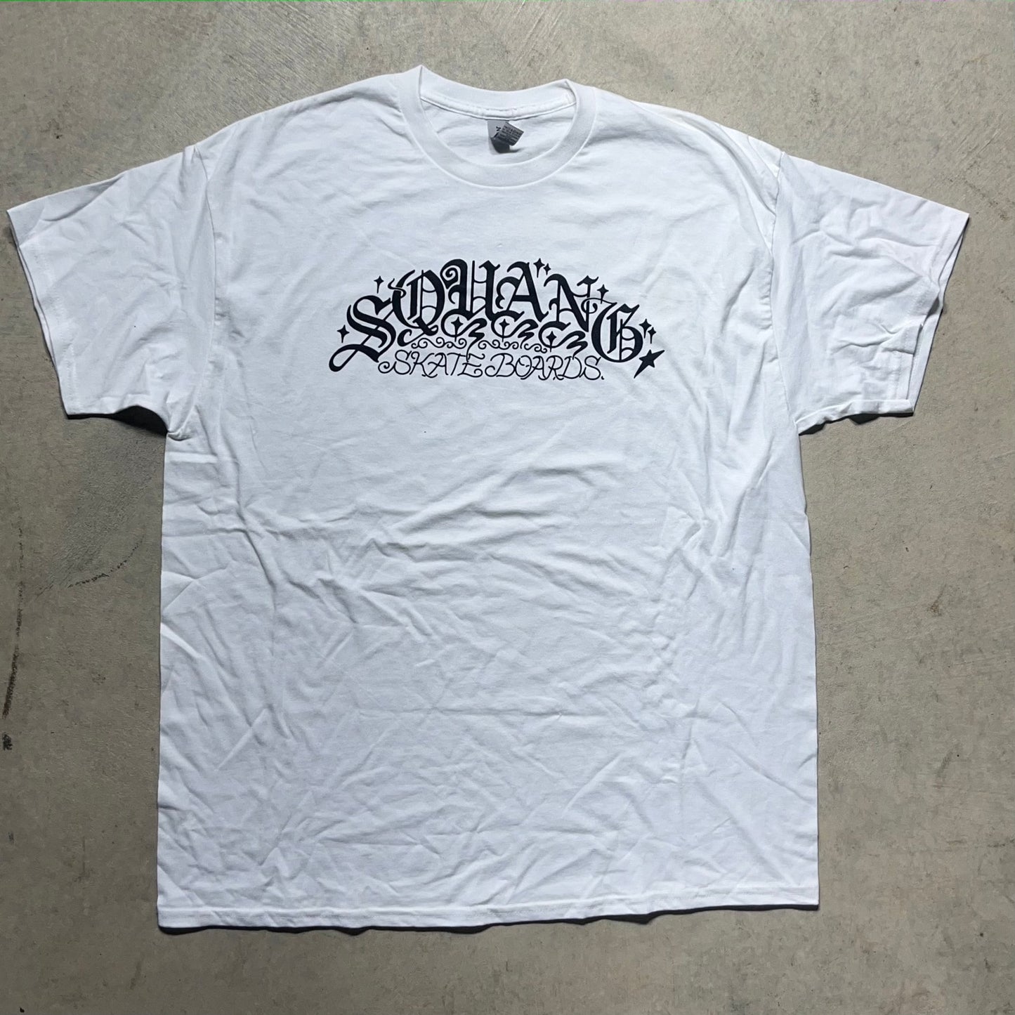 Squang Gothic Logo T-shirt Men's XL