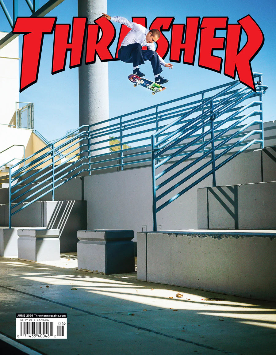 Thrasher Magazine June 2026 Dylan Jaeb Cover