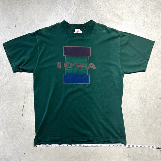 Iowa T-Shirt Jerzees Made in USA Size XL