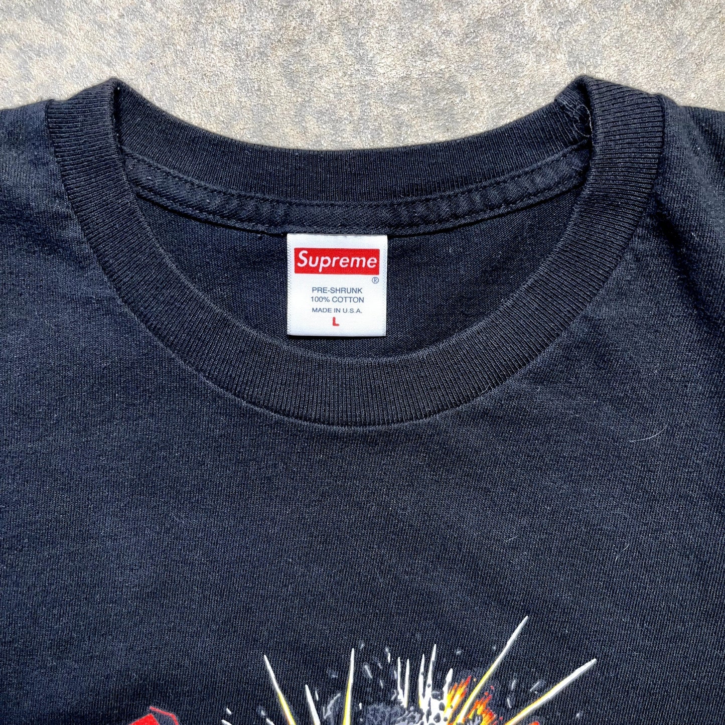 Supreme Crash T-Shirt Size Large