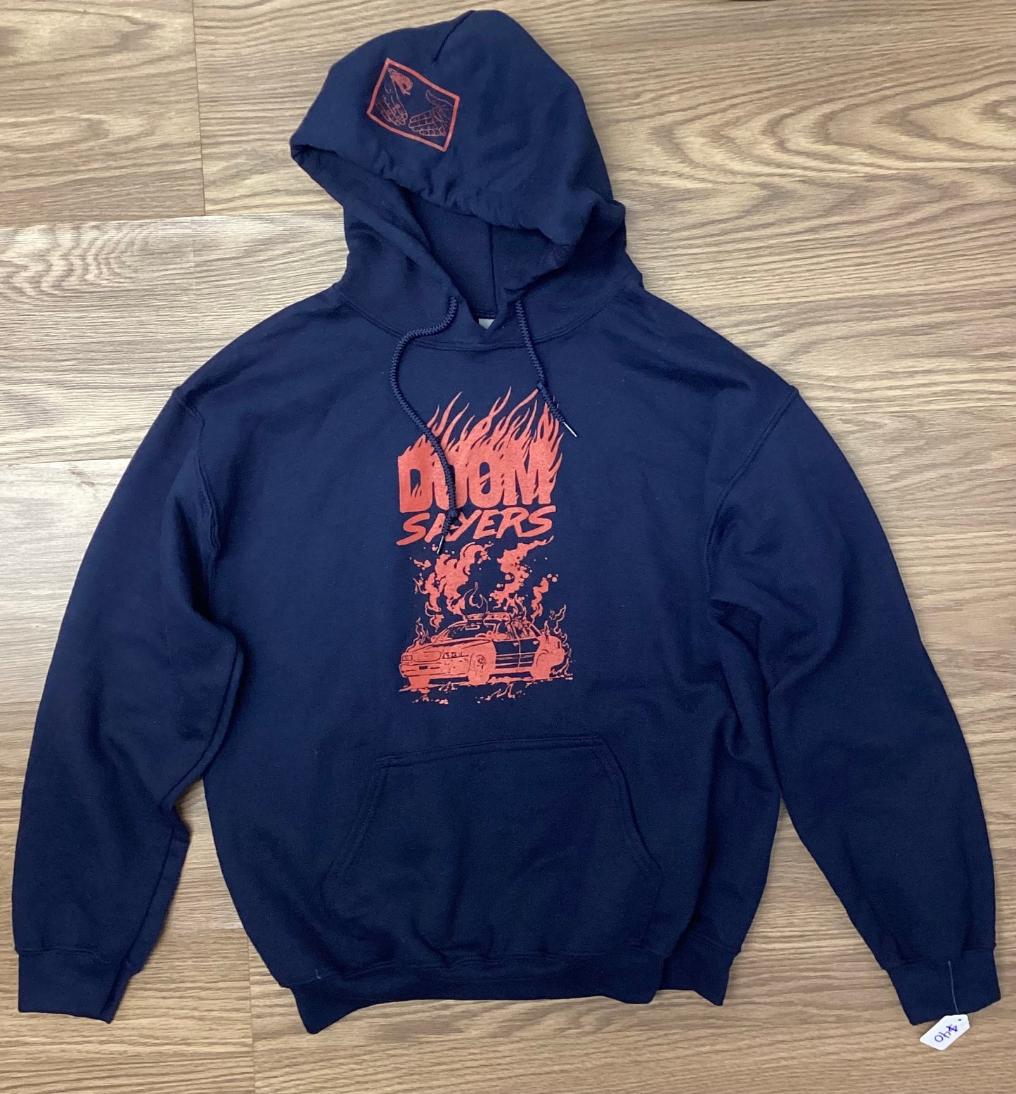 Doomsayers Burning Car Hoodie