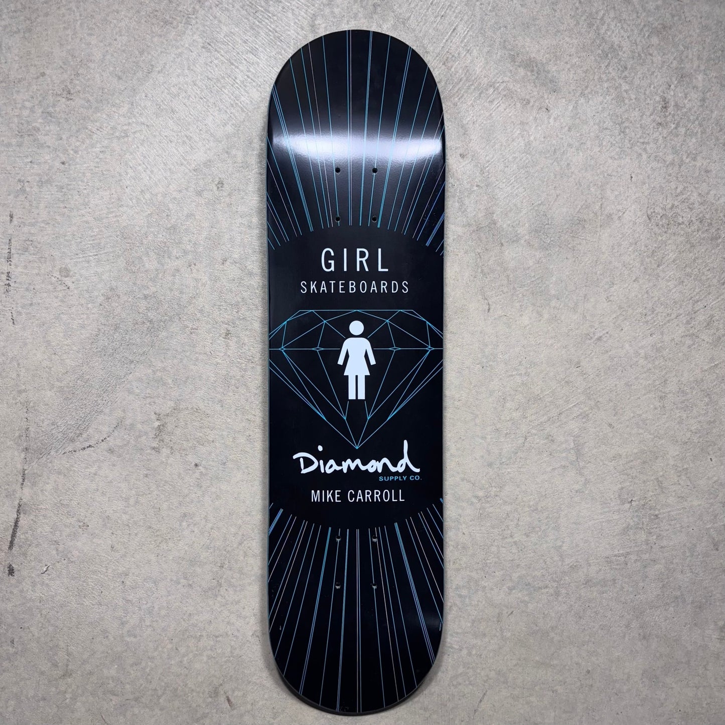 Girl Skateboards Mike Carroll Diamond Collab Deck