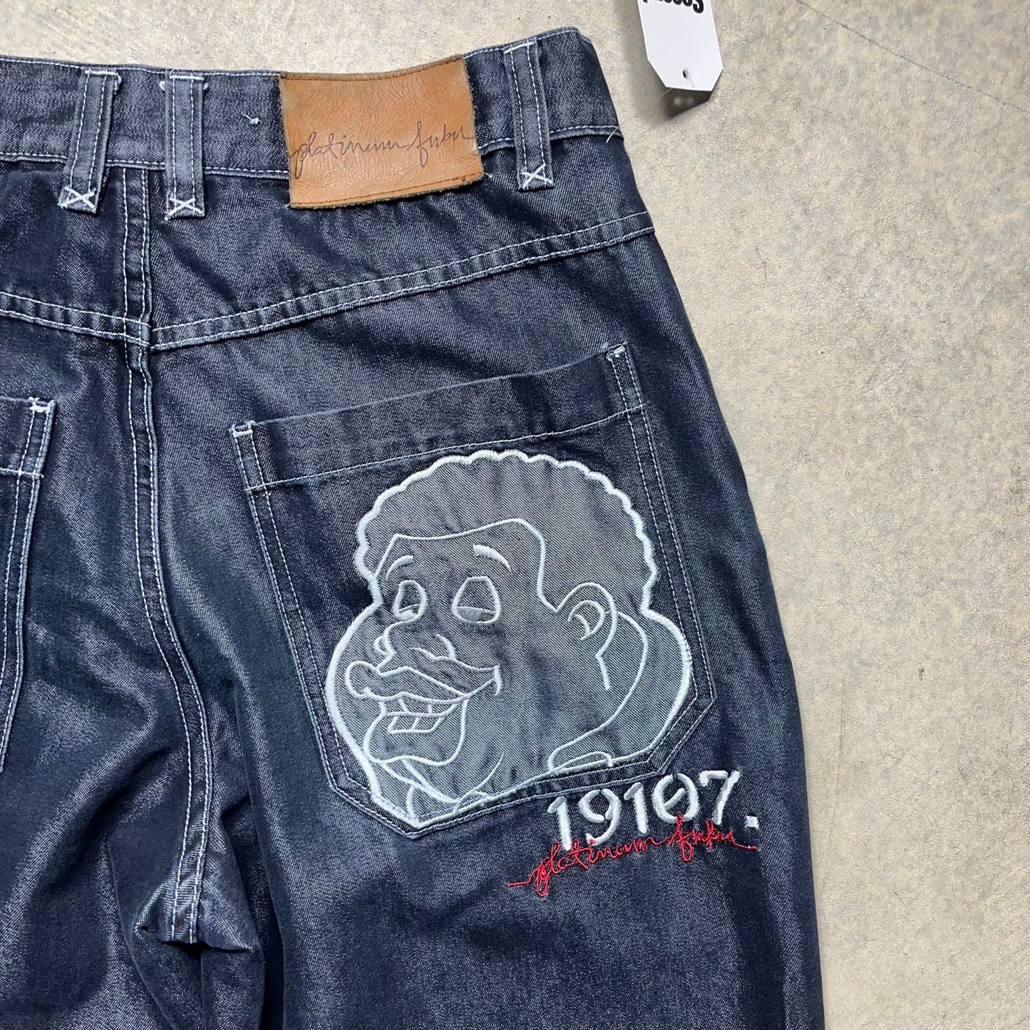 Platinum Fubu Fat Albert Jeans Size 34