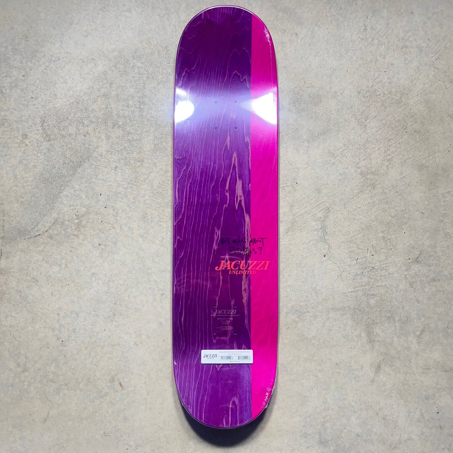 Jacuzzi Louie Barletta Smooth Criminal EX7 8.5" Deck
