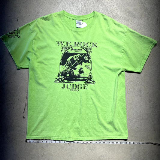 W.E. Rock Judge World Rock Crawling T-Shirt Size XL