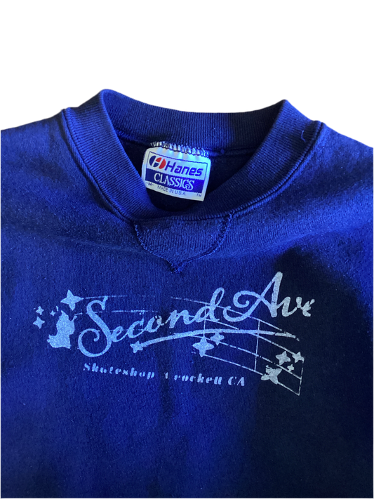 Second Avenue Up–cycled Vintage Crew Neck