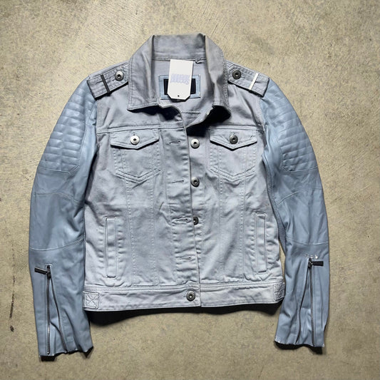 BCBGMAXAZRIA Jacket Distressed Women's Small