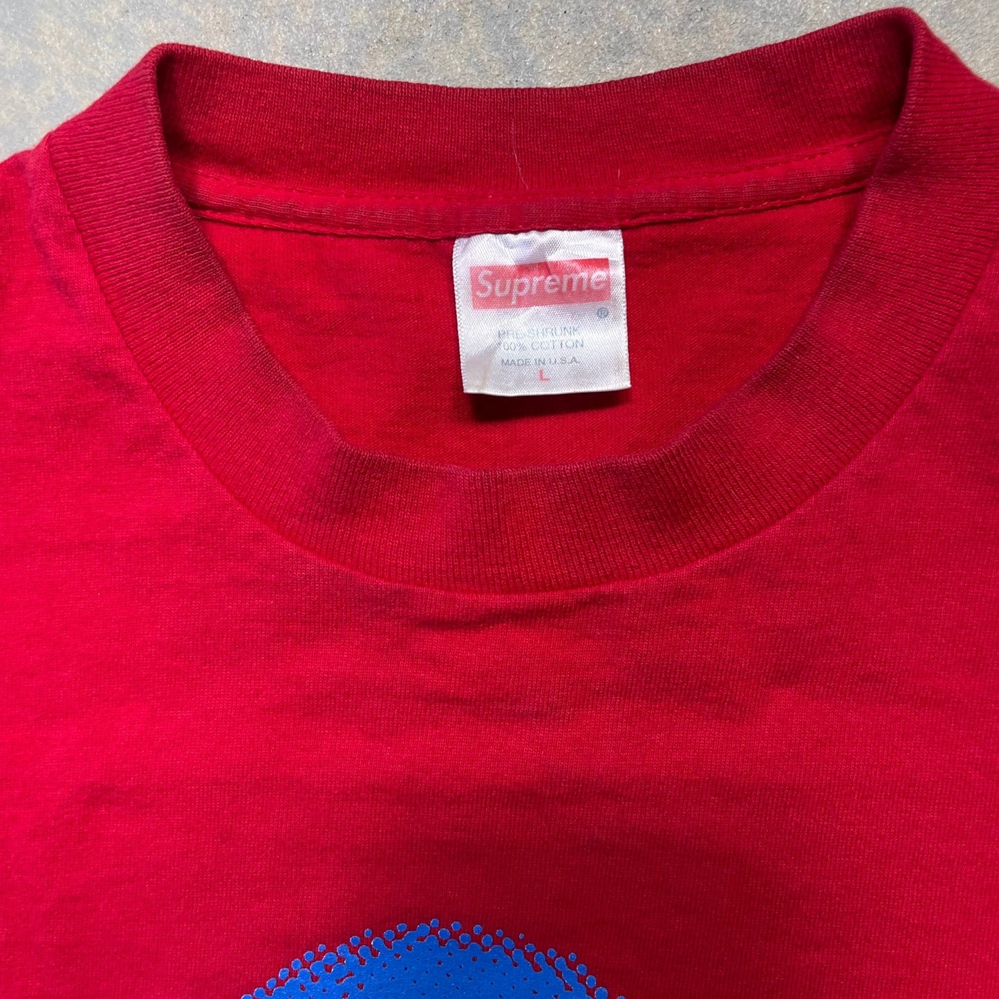 1998 Supreme Stevie Wonder T-Shirt Size Large