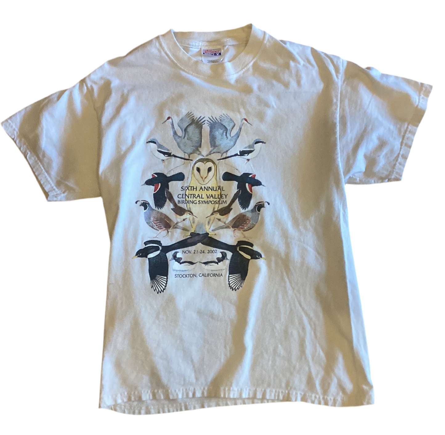 T-shirt Vintage Birding Medium