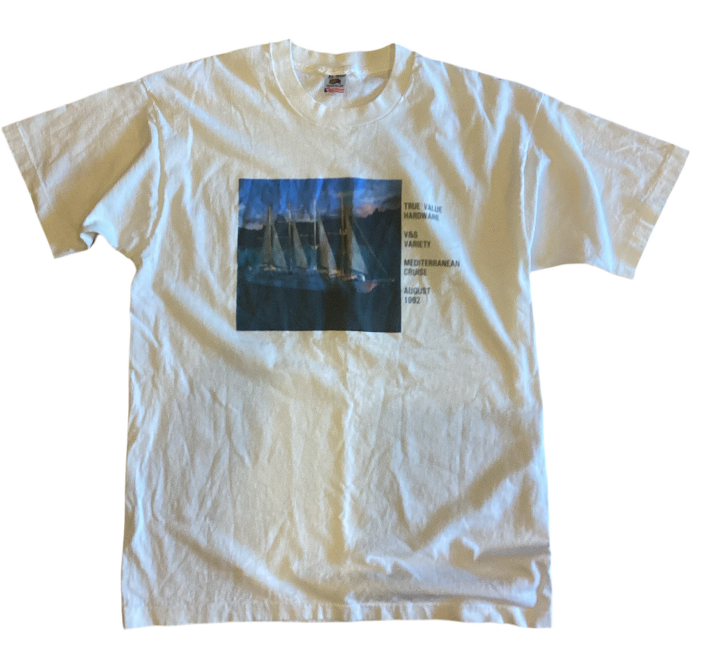 T-Shirt, Vintage Sailing T XL