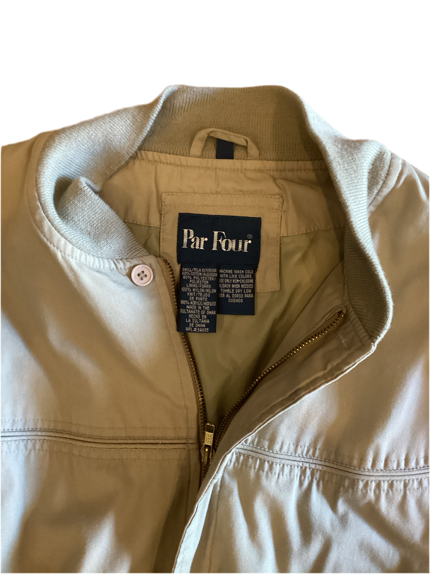 Par Four light weight jacket