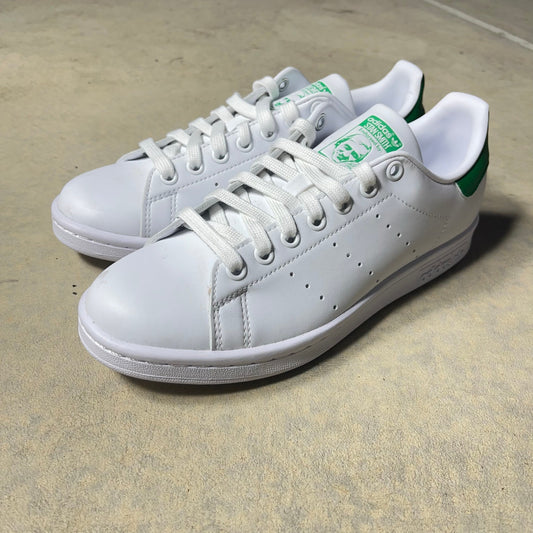 Adidas Stan Smith Originals White and Green Men's Size 7