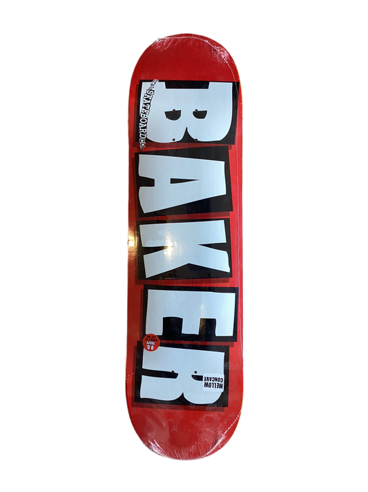 Baker Brand Logo White 8.6