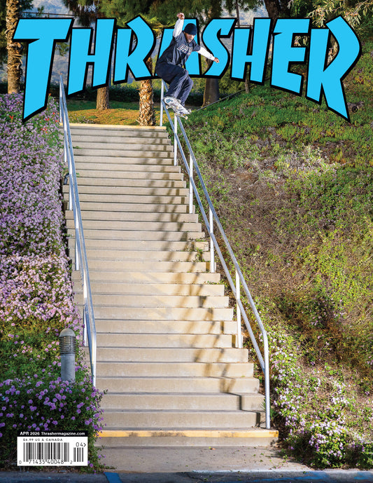 Thrasher Magazine April 2026  Dawshawn Jordan