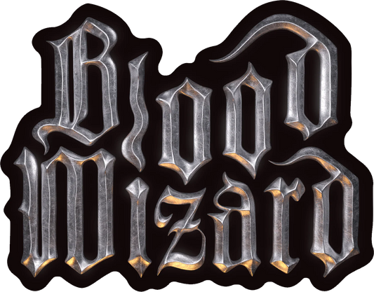 Blood Wizard Outer Realm Sticker 5" X 4.64"