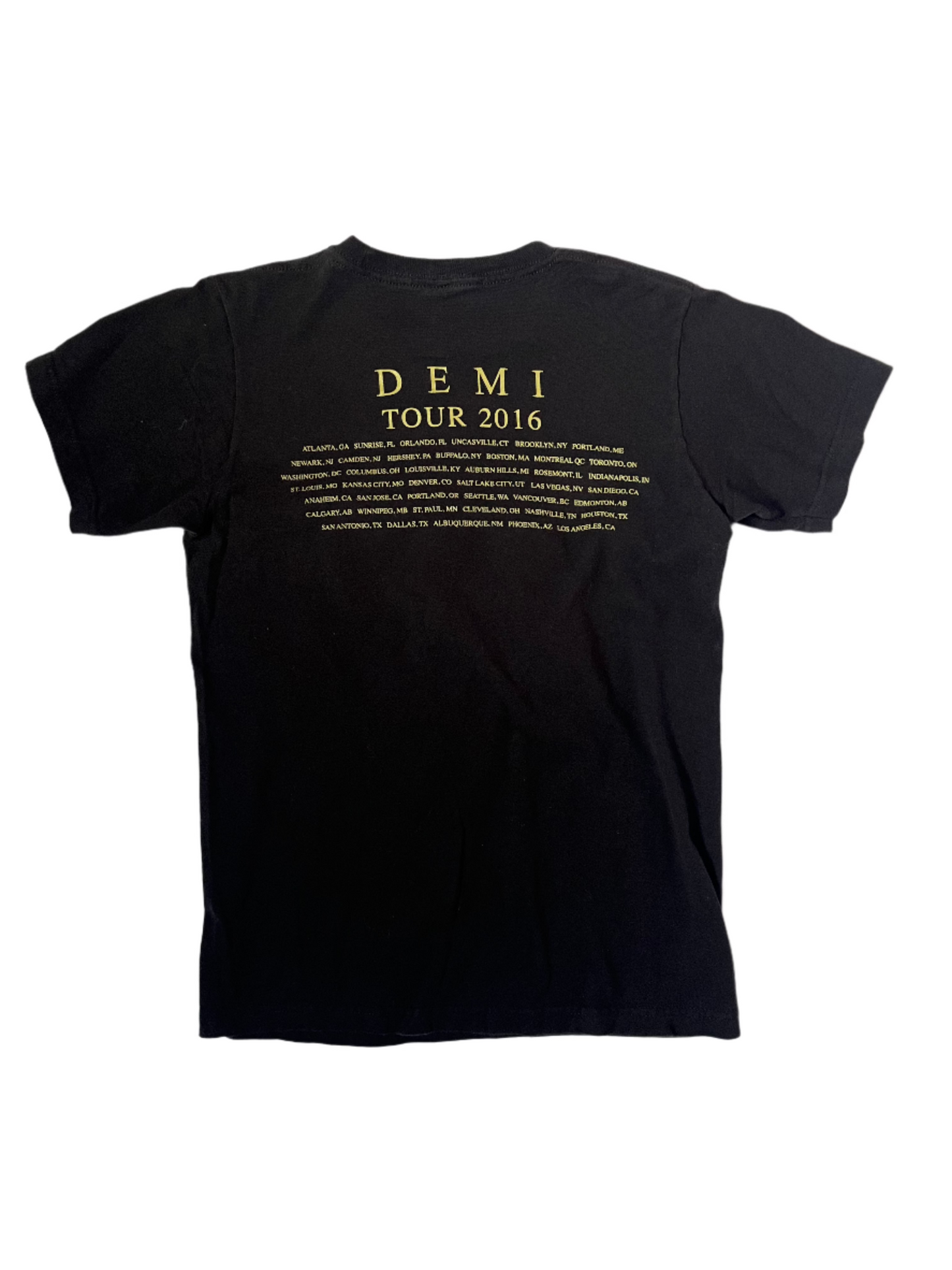 T-Shirt Demi Lovato 2016 Tour