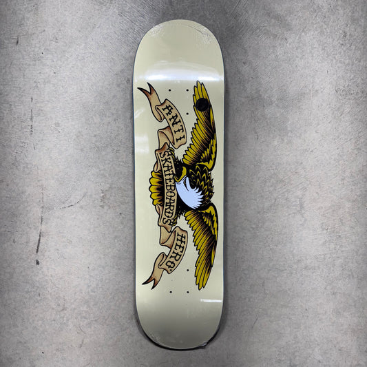 Anti Hero Classic Eagle Cream Deck 8.62