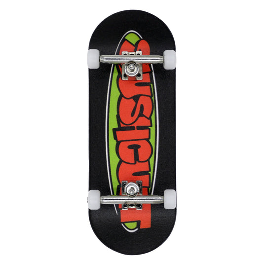 SLUSHCULT "GROM" SERIES 009 FINGERBOARD COMPLETE - NEW OVAL (BLACK)