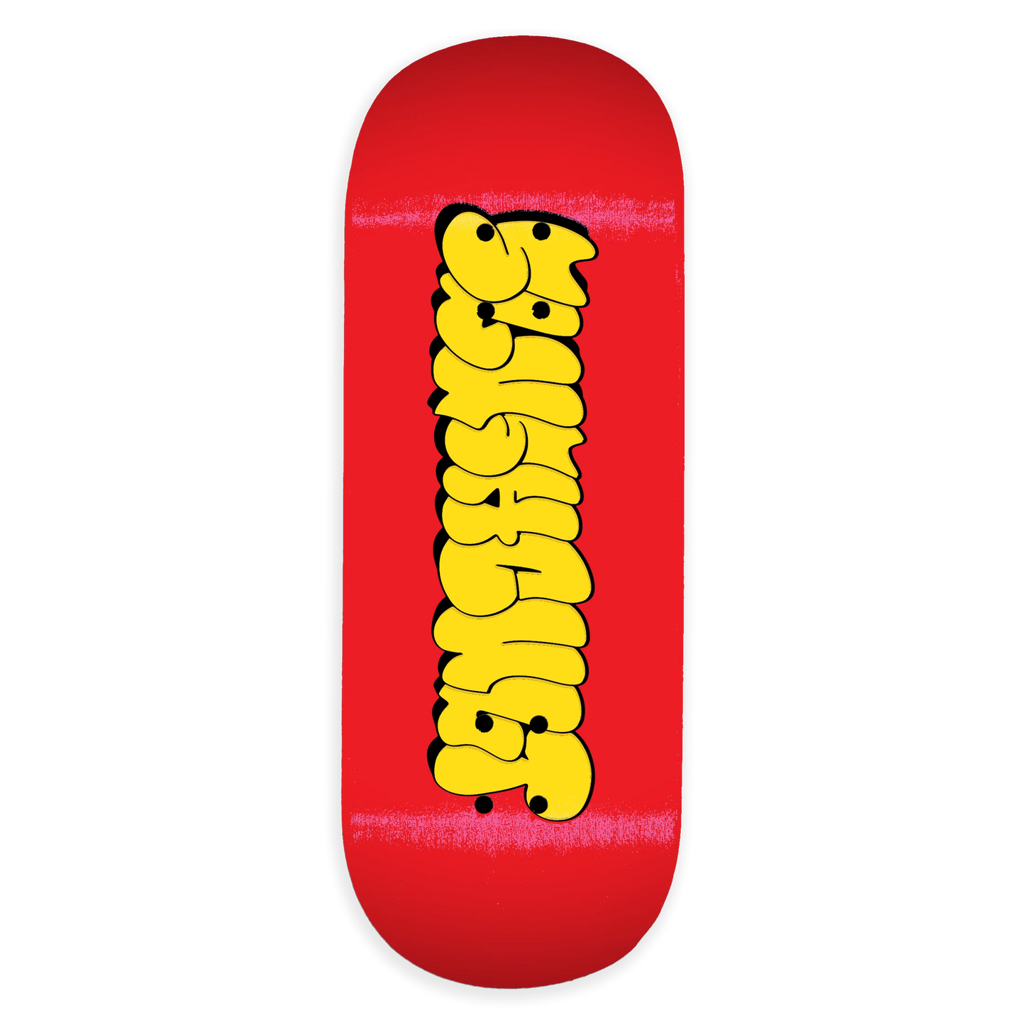 SLUSHCULT "THROWIE" FINGERBOARD DECK (RED)