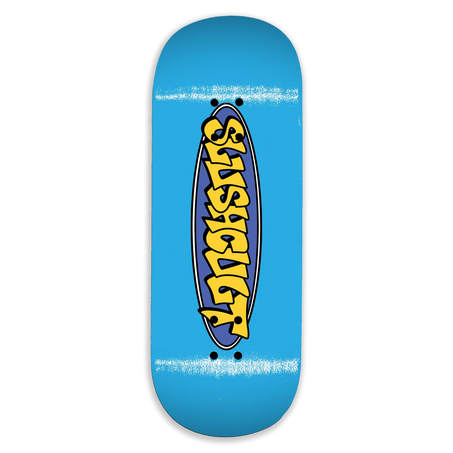SLUSHCULT "NEW OVAL BLUE" FINGERBOARD DECK