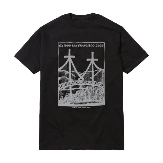 GX1000 - Church Of No Return Tee Black