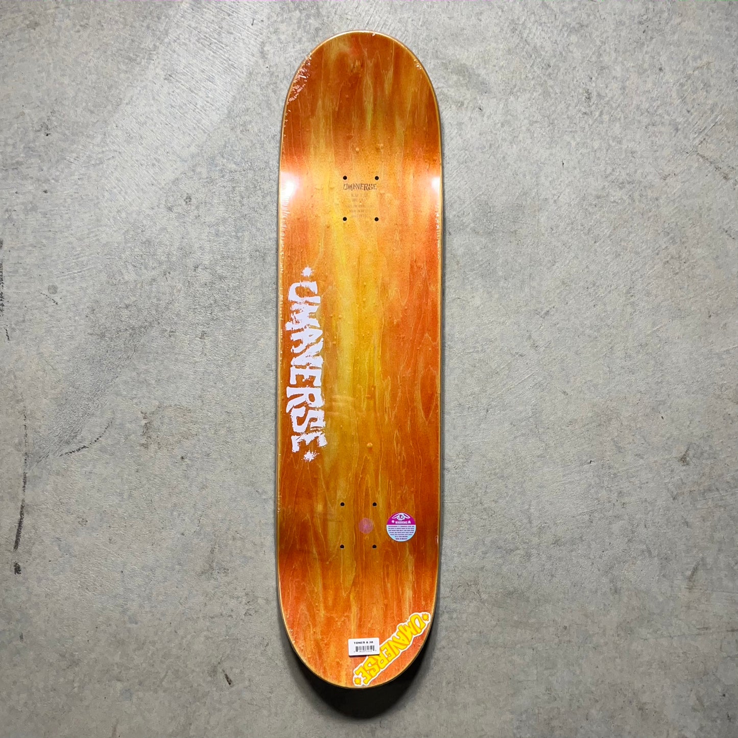 Umaverse Toner 8.38" Skateboard Deck