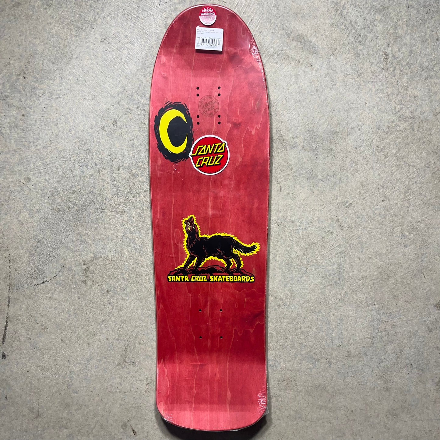 Santa Cruz Kendal Wolf Reissue 9.28