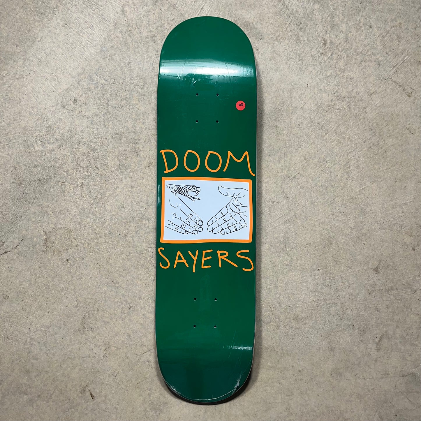 Doomsayers Snake Shake 8" Deck