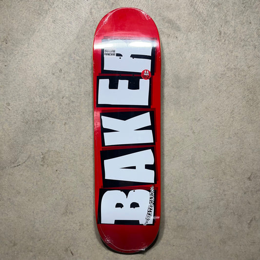 Baker Brand Logo White 8.6