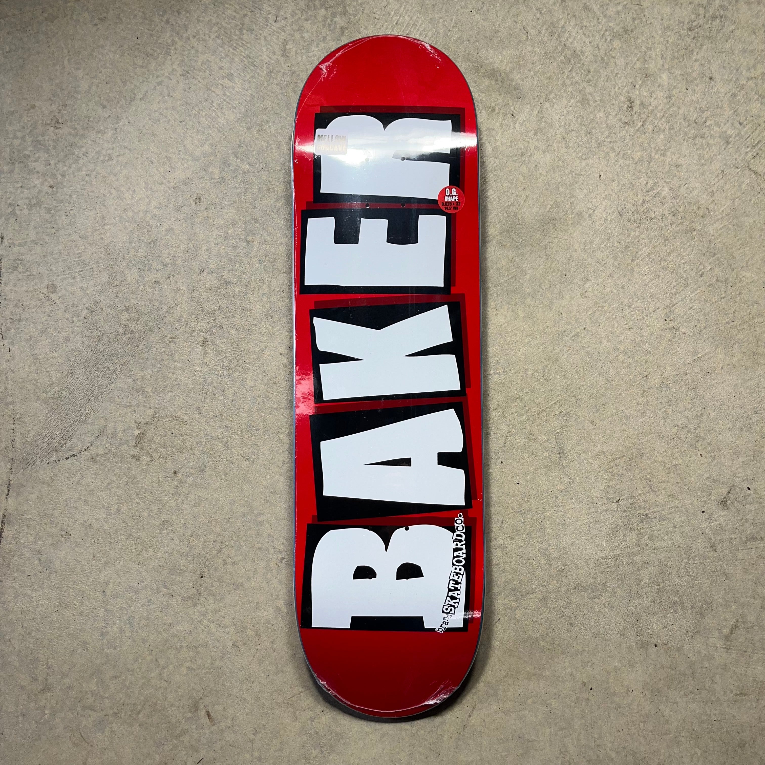 Baker Brand Logo White 8.6 – Second Avenue Skateboards