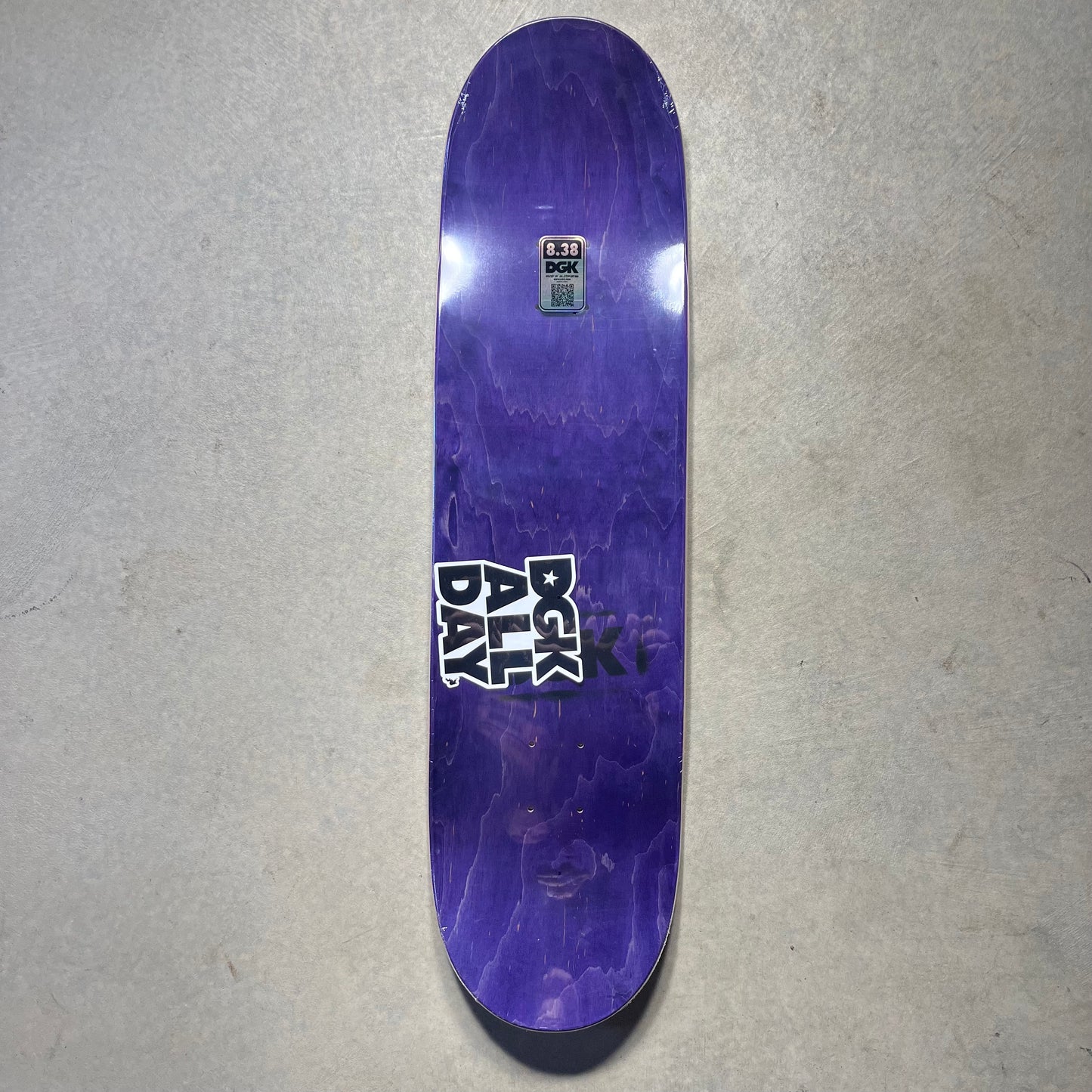 DGK Ironlak Laquer 8.38" Deck