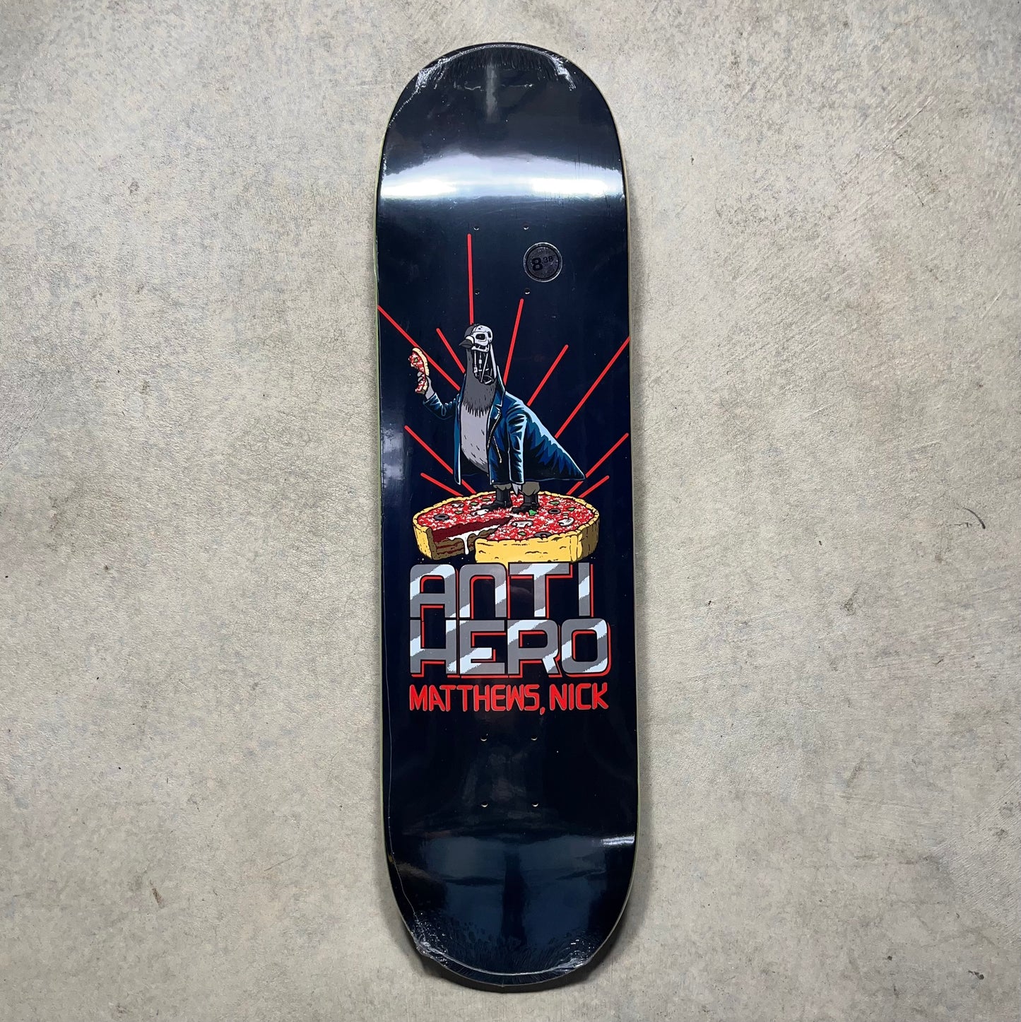 AntiHero Mathews P2 Judgement Day Deck 8.38