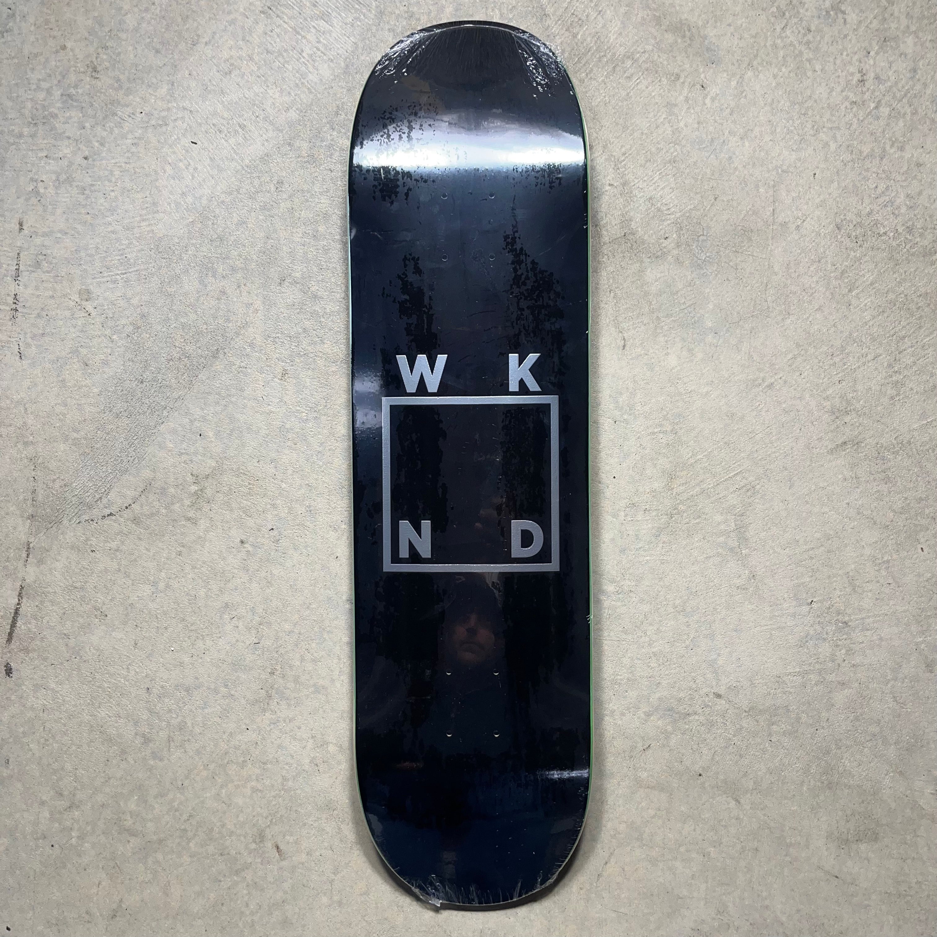 WKND Logo Deck Black 8.375