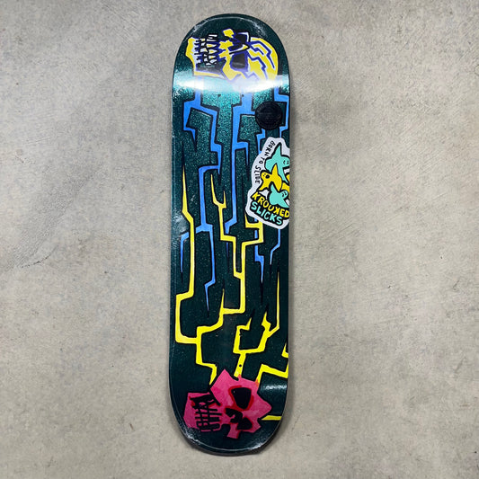 Krooked Worrest Skull Twin Tail Slick 8.3"