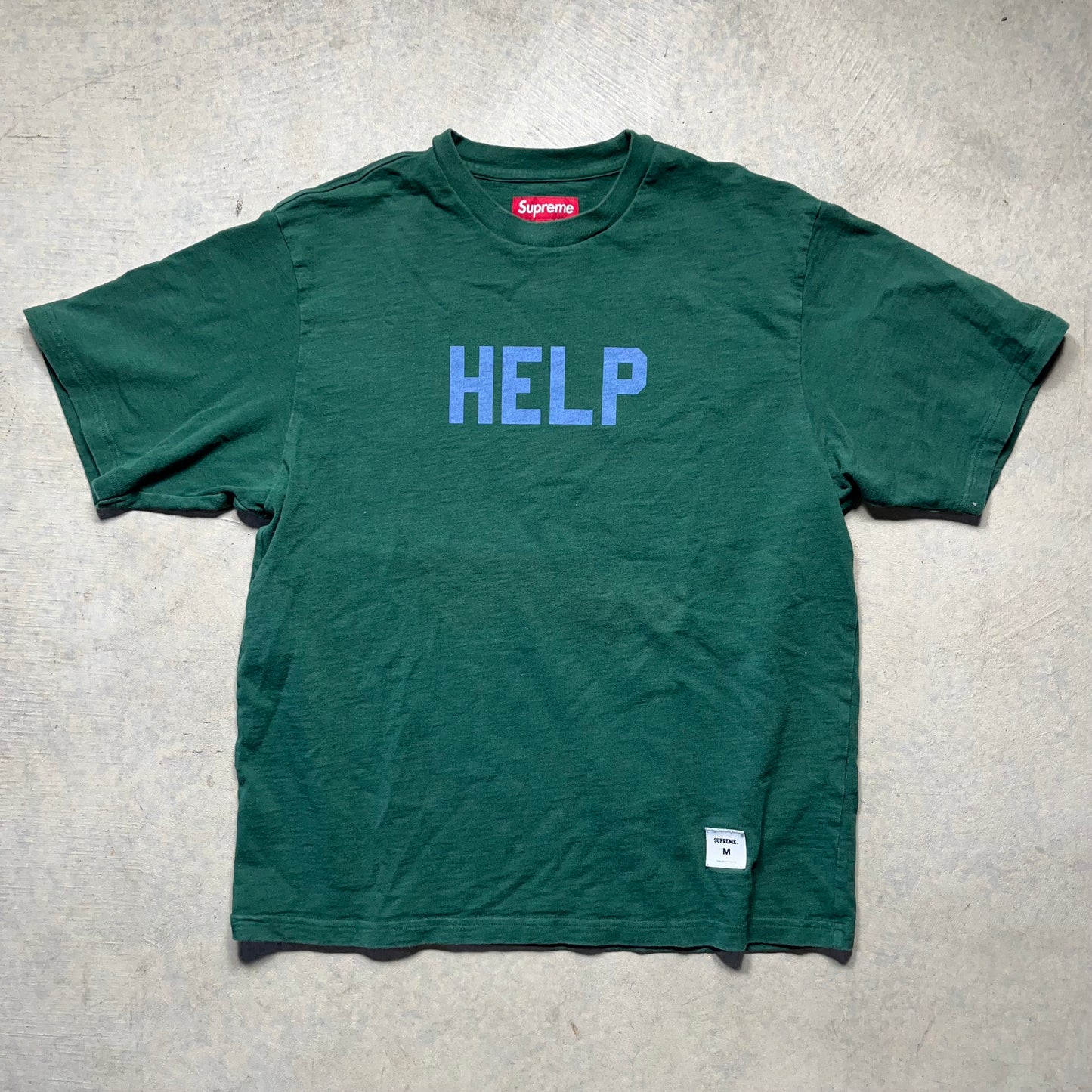 Supreme Help S/S Top in Dark Green Medium